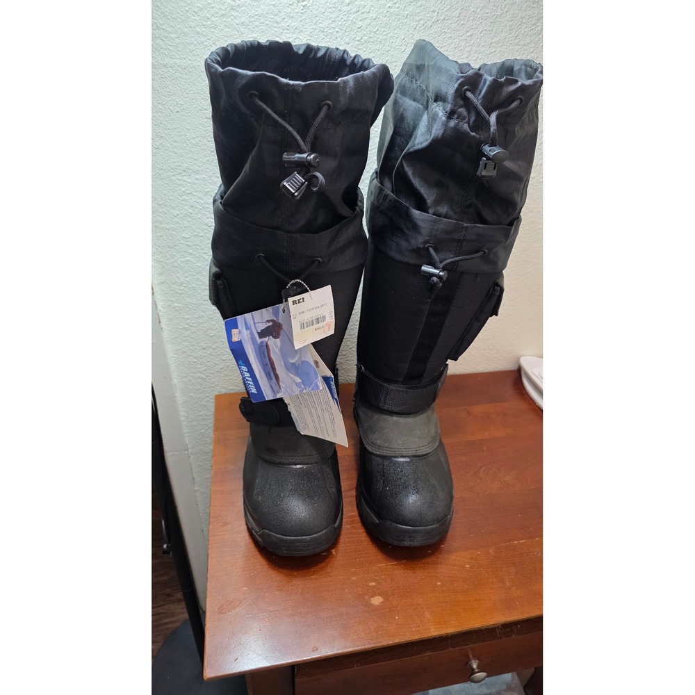 Baffin Impact Men's Polar Proven Winter Boots Size 8 Black Snow 4000-0048 NEW